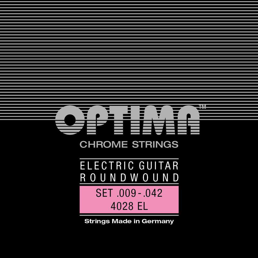 Optima 4028 EL E-Guitar Chromes extra-light .009-.042