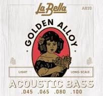 La Bella’s AB20 Golden Alloy Light