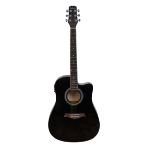 Beckman Guitarra Eletroacústica Dreadnought Cutaway Black