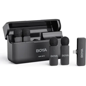 Boya Microfones  BY-V4D de 4 Canais 2,4 GHz