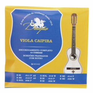 Viola Caipira Dragão jogo cordas
