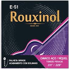 CAVAQUINHO JOGO CORDAS ROUXINOL E-51 BRASIL
