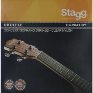 Ukulele Conjunto de cordas em nylon transparente Stagg UK-2841-NY