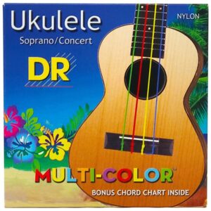 Ukulele DR Strings Multi-Color