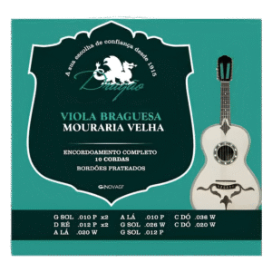Viola Braguesa Jogo Cordas Dragão Mouraria Velha 10 Cordas