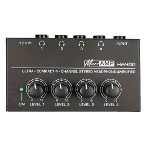 Amplificador de Auscultadores HA400 4 Vias da LPC