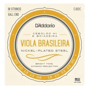 BANDOLIM Set cordas Daddario Brasileiro EJ82C