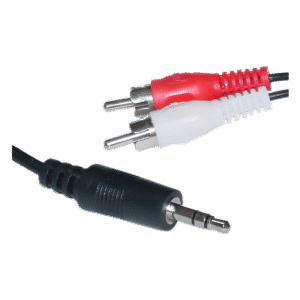 Cabo Jack 3.5mm Macho St / 2-Rca Macho 5m