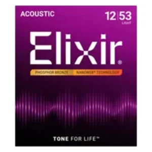 Elixir Nanoweb Light Phosphor Bronze